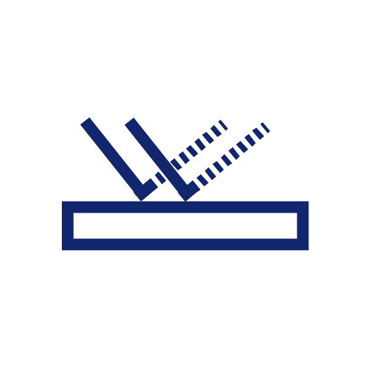 Icons - Blue_Reflectivity Blue lines reflecting off a rectangle