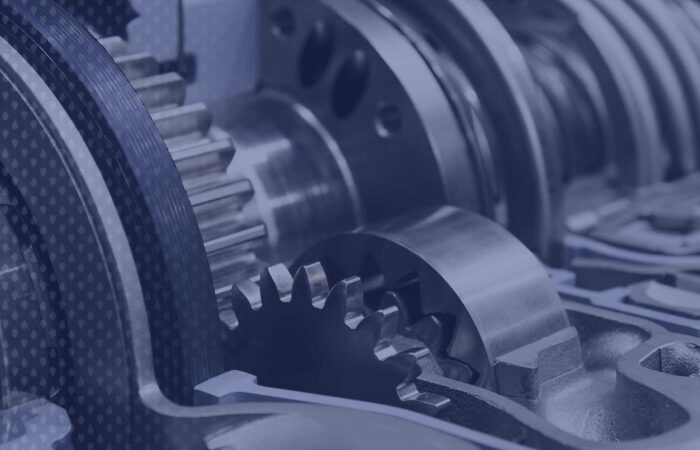 Gearbox-blue-1950W Engine Gearbox